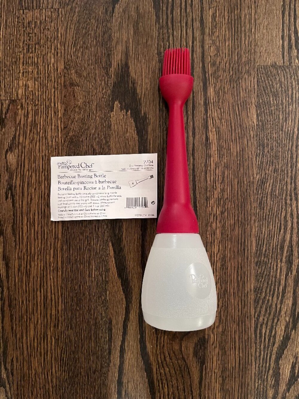 The Pampered Chef Barbecue Basting Bottle - Style 2704 NWB